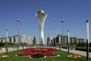 Baiterek Toren in Astana, Kazachstan